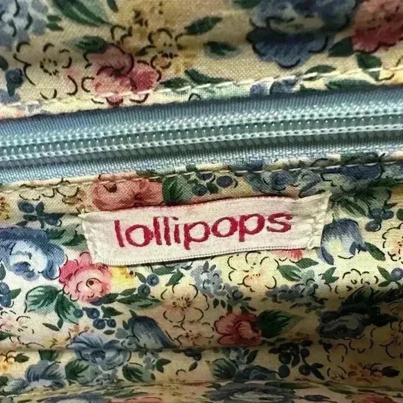 LOLLIPOPS PARIS ORANGE BUTTERFLY HANDBAG NEW WITHOUT TAGS - Picture 7 of 7